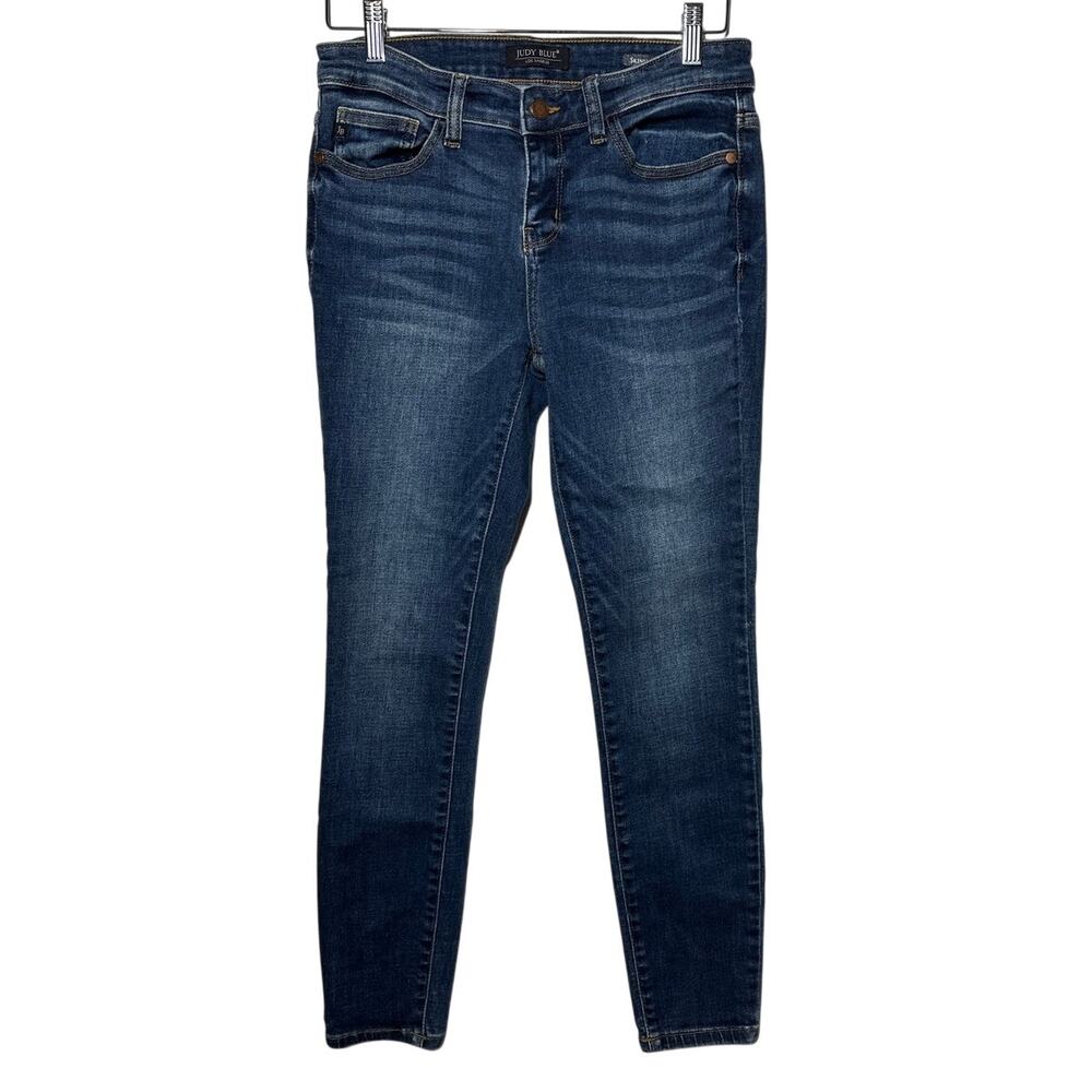 Judy Blue Sienna Handsand Classic Skinny Jeans Sz 7 / 28 Stretch Mid-Rise